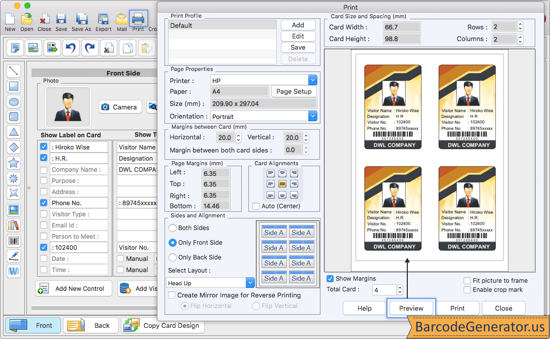 Print Settings