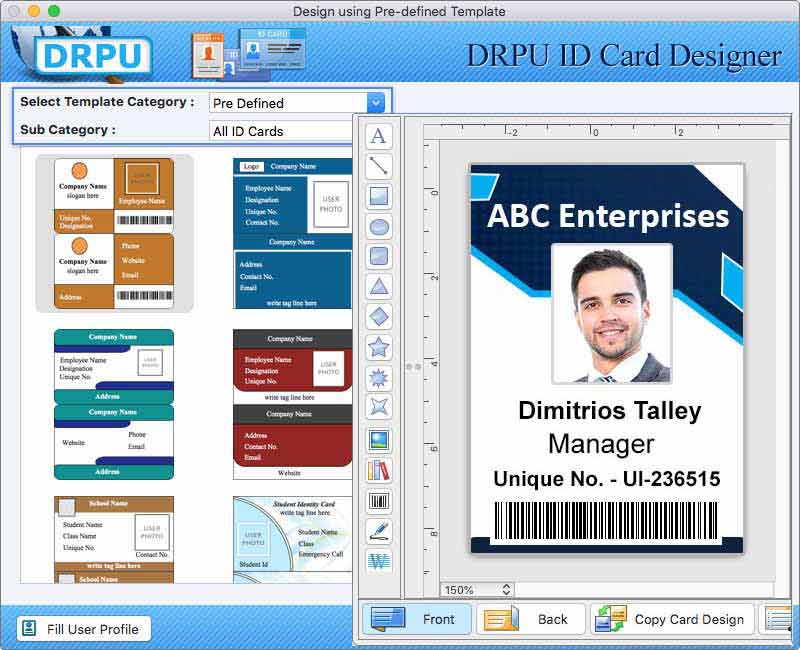 Mac ID Card Designer Application, ID Card Generator for Mac OS, Apple Mac ID Card Maker Software, Mac OS ID Card Creator Program, ID Card Printing Tool for Apple Mac OS, Printable ID Card Software for Mac OS, Download ID Card Maker software for Mac