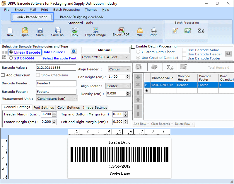 Barcode generator for Distribution industry, Distribution barcode generator, Barcode label maker for Packaging industry, Supply industry barcode generator, Distribution barcode creator software, Barcode designing software For Distribution and supply
